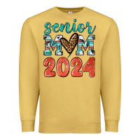Antique Gold senior mom 2024 tbw Premium Sweatshirt - texasbilliewilder