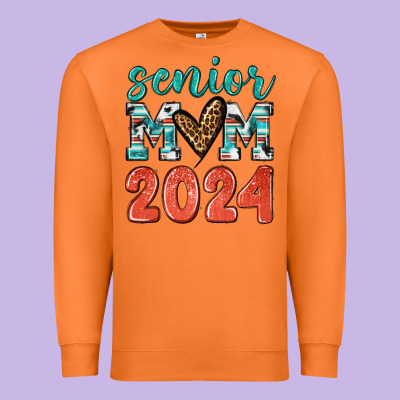 Senior Mom 2024 Tbw Premium Sweatshirt Designed By Texasbilliewilder