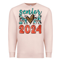 Pale Pink senior mom 2024 tbw Premium Sweatshirt - texasbilliewilder