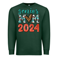Sports Green senior mom 2024 tbw Premium Sweatshirt - texasbilliewilder