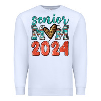 White senior mom 2024 tbw Premium Sweatshirt - texasbilliewilder