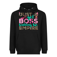 Black just a girl boss building her empire Heavyweight Hoodie - texasbilliewilder