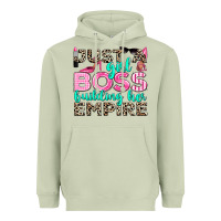 Matcha just a girl boss building her empire Heavyweight Hoodie - texasbilliewilder