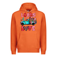 Carrot loads of love truck Premium Hoodie - JahusDesignShop