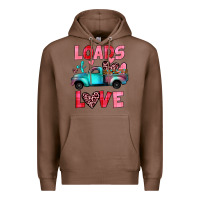 Chestnut loads of love truck Premium Hoodie - JahusDesignShop