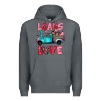Rock loads of love truck Premium Hoodie - JahusDesignShop