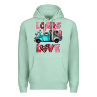 Seafoam loads of love truck Premium Hoodie - JahusDesignShop
