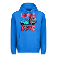 True Royal loads of love truck Premium Hoodie - JahusDesignShop