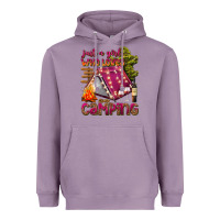 Lavender just a girl who loves camping Heavyweight Hoodie - texasbilliewilder