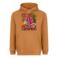 Meerkat just a girl who loves camping Heavyweight Hoodie - texasbilliewilder