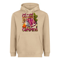 Mushroom just a girl who loves camping Heavyweight Hoodie - texasbilliewilder