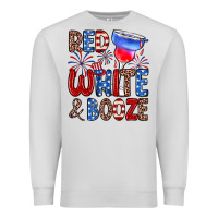 Dove Grey red white and booze Premium Sweatshirt - Zillion Design Studio