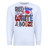 White red white and booze Premium Sweatshirt - Zillion Design Studio