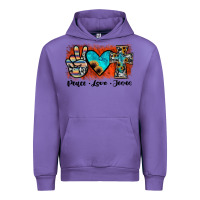 Tulip peace love jesus Urban Hoodie - JahusDesignShop