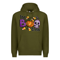 Army Green Boo halloween Premium Hoodie - Artiststas