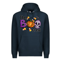 Navy Boo halloween Premium Hoodie - Artiststas