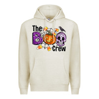 Oatmeal Heather Boo halloween Premium Hoodie - Artiststas