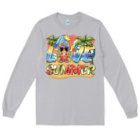 Moon Dust love summer gnomes  Background Long Sleeve Tee - BarkalooDesign