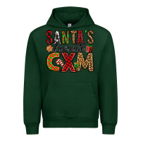 Forest Green santa's favorite cxm Urban Hoodie - Jasminsmagicworld