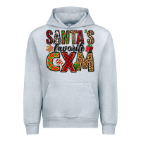 Heather Grey santa's favorite cxm Urban Hoodie - Jasminsmagicworld