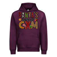 Mauve Wine santa's favorite cxm Urban Hoodie - Jasminsmagicworld