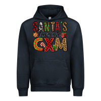 Navy santa's favorite cxm Urban Hoodie - Jasminsmagicworld