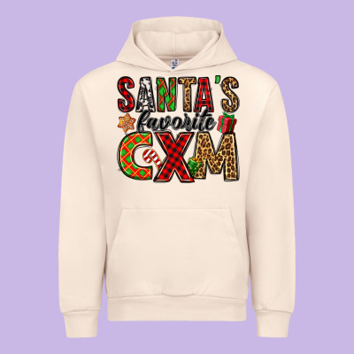 Santa's Favorite Cxm Urban Hoodie Designed By Jasminsmagicworld