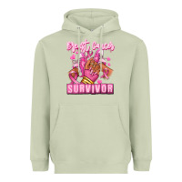 Matcha Breast Cancer survivor afro girl sneakers Heavyweight Hoodie - RanaPortraitStore