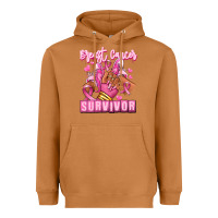 Meerkat Breast Cancer survivor afro girl sneakers Heavyweight Hoodie - RanaPortraitStore