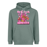 Sage Breast Cancer survivor afro girl sneakers Heavyweight Hoodie - RanaPortraitStore