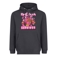 Smoke Breast Cancer survivor afro girl sneakers Heavyweight Hoodie - RanaPortraitStore
