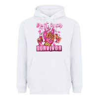 White Breast Cancer survivor afro girl sneakers Heavyweight Hoodie - RanaPortraitStore