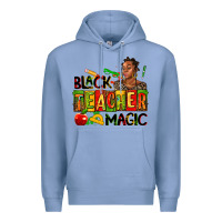 Colony Blue black teacher  magic Premium Hoodie - AdoDesignShop