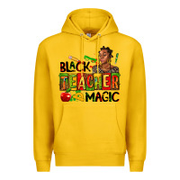 Lemon black teacher  magic Premium Hoodie - AdoDesignShop