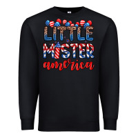 Black little mister America Premium Sweatshirt - Zillion Design Studio