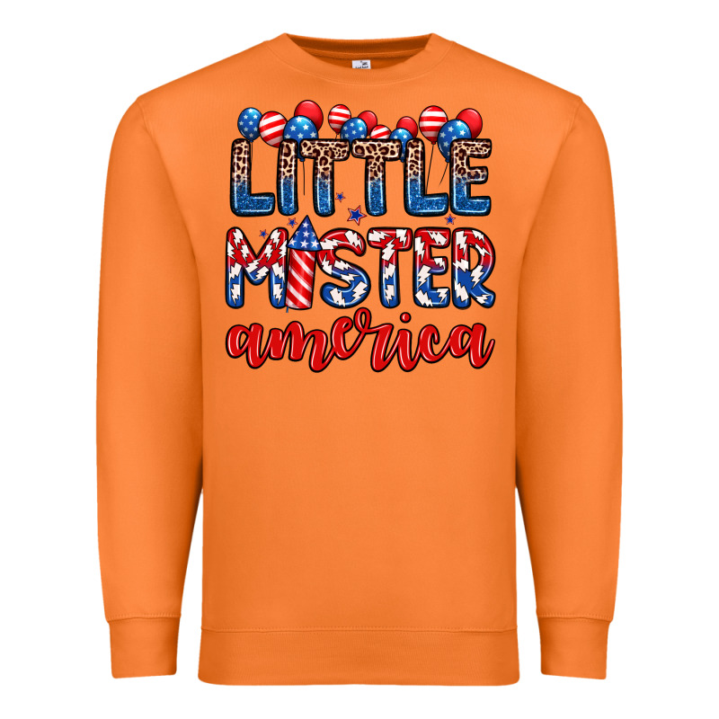 Little Mister America Premium Sweatshirt by Zillion Design Studio | Teevron