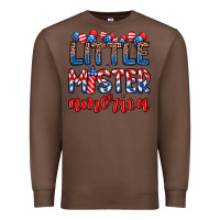 Chestnut little mister America Premium Sweatshirt - Zillion Design Studio