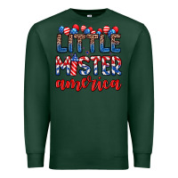 Sports Green little mister America Premium Sweatshirt - Zillion Design Studio