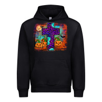 Black halloween cross Urban Hoodie - JahusDesignShop