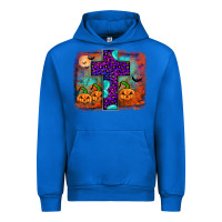 Cobalt halloween cross Urban Hoodie - JahusDesignShop