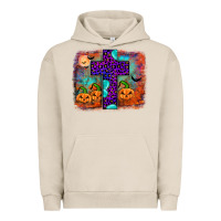 Pigment French Oak halloween cross Urban Hoodie - JahusDesignShop