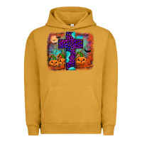 Pigment Peanut Butter halloween cross Urban Hoodie - JahusDesignShop