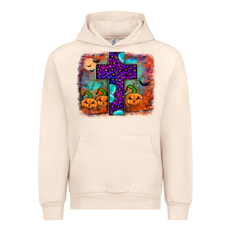 Halloween Cross Urban Hoodie by JahusDesignShop | Teevron