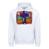 White halloween cross Urban Hoodie - JahusDesignShop