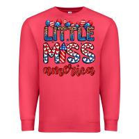 Cardinal little miss America Premium Sweatshirt - Zillion Design Studio