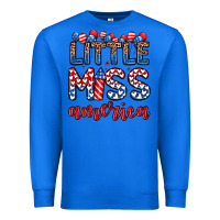 True Royal little miss America Premium Sweatshirt - Zillion Design Studio