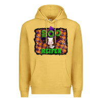 Antique Gold Boo heifer halloween Premium Hoodie - Artiststas
