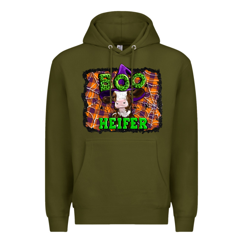 Boo Heifer Halloween Premium Hoodie by Artiststas | Teevron
