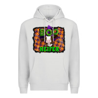 Dove Grey Boo heifer halloween Premium Hoodie - Artiststas