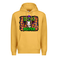 Mustard Boo heifer halloween Premium Hoodie - Artiststas